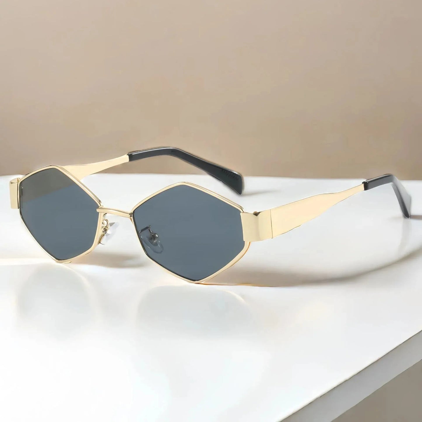 Trendy Hexagon Sunglasses